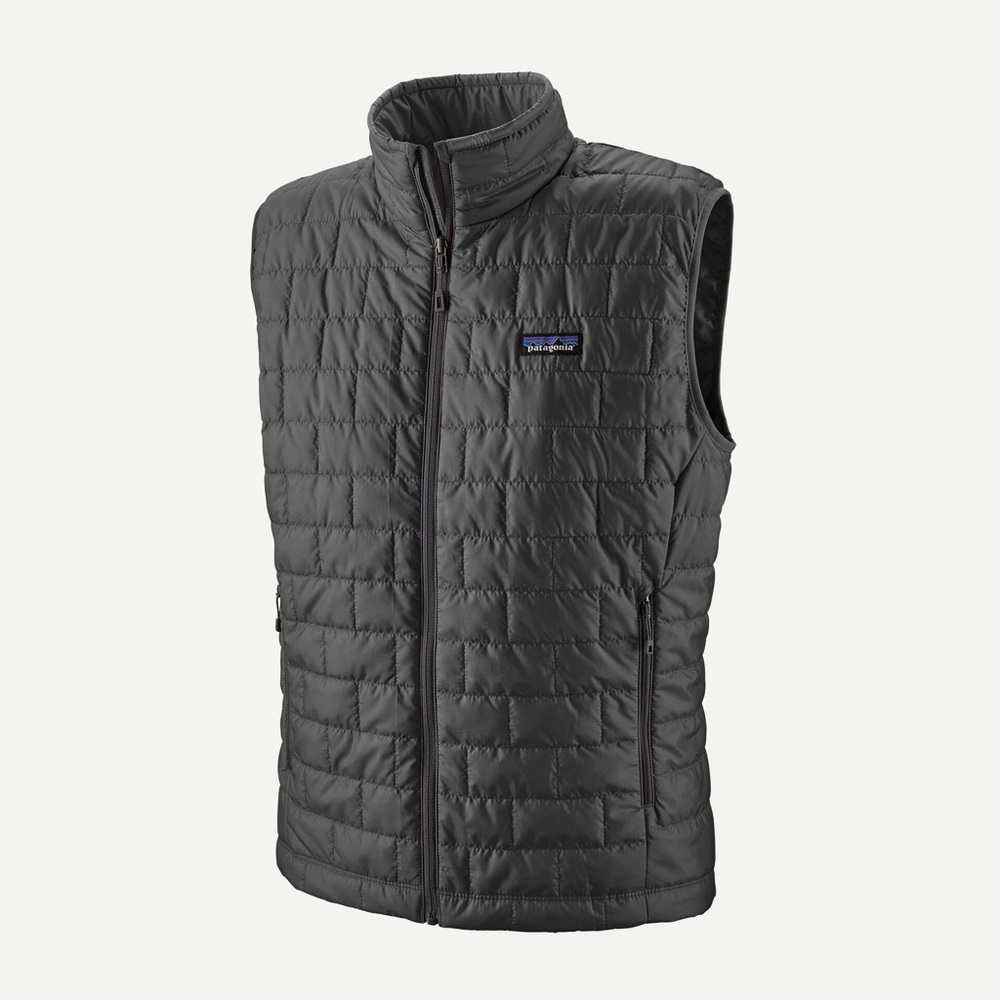 Patagonia Men's Dark Gray Quilted Vest